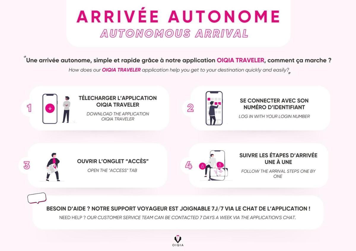L'Ete Indien ~ Centre-Ville ~ Arrivee Autonome アノネー エクステリア 写真
